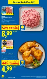 Gazetka promocyjna Lidl - Gazetka ważna od 2.07 do 4.07 - Gazetka - ważna od 04.07 do 04.07.2026 - strona 8 - produkty: Kurczak, Mięso mielone z szynki, Mięso mielone, Mięso