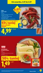 Gazetka promocyjna Lidl - Gazetka ważna od 2.07 do 4.07 - Gazetka - ważna od 04.07 do 04.07.2026 - strona 9 - produkty: Ser, Kawa, PIKOK, Gouda, Kiełbasa, Kiełbasa śląska
