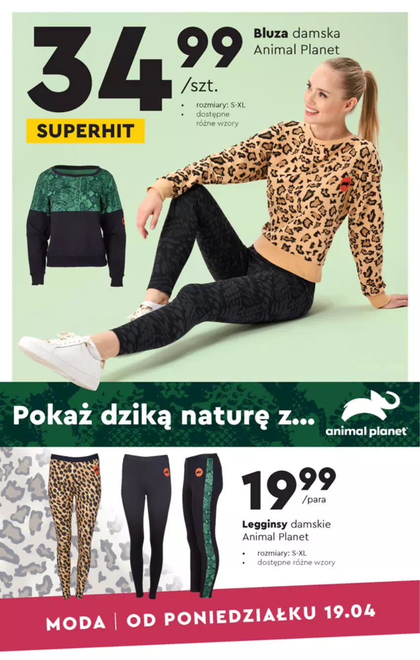 Gazetka promocyjna Biedronka - Okazje tygodnia - ważna 19.04 do 24.04.2021 - strona 10 - produkty: Bluza, Gin, Legginsy