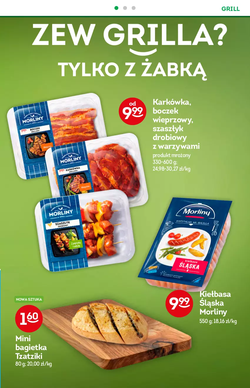 Gazetka promocyjna Żabka - ważna 07.07 do 20.07.2021 - strona 19 - produkty: Bagietka, Boczek, Boczek wieprzowy, Grill, Kiełbasa, Morliny, Warzywa