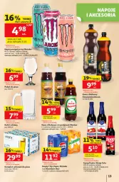 Gazetka promocyjna Auchan - Gazetka 30 Lat Hipermarket Auchan - Gazetka - ważna od 17.06 do 17.06.2026 - strona 13 - produkty: Piwa, Hoop, Napój energetyczny, Mirinda, Napoje, Paola, Pepsi, Syrop, Nike, Chleb, Napój
