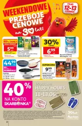 Gazetka promocyjna Auchan - Gazetka 30 Lat Hipermarket Auchan - Gazetka - ważna od 17.06 do 17.06.2026 - strona 2 - produkty: Klapki, Top, Gin, Gra, Szorty, Bermudy, Madej Wróbel, Chipsy, Sandał, Kostium, Karp, Rajstopy, Skarpetki, Pończochy, Ręcznik, Znicz, Dzieci, Patelnia, Grill, Kiełbasa