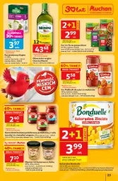 Gazetka promocyjna Auchan - Gazetka 30 Lat Hipermarket Auchan - Gazetka - ważna od 17.06 do 17.06.2026 - strona 23 - produkty: Piec, Makaron, Dawtona, Sos, Ser, Ryż, Gin, Kupiec, Bonduelle, Bazyl, Monini, Pudliszki, Kukurydza, Knorr