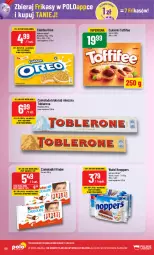 Gazetka promocyjna PoloMarket - Gazetka pomocyjna - Gazetka - ważna od 17.09 do 17.09.2024 - strona 58 - produkty: Ciastka, Toblerone, Cukier, Czekolada, Toffifee, Knoppers, Cukierki, Oreo, Kinder