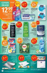 Gazetka promocyjna Delikatesy Centrum - Gazetka DC33 - Gazetka - ważna od 31.08 do 31.08.2022 - strona 30 - produkty: Balsam po goleniu, Nivea Men, Fructis, Bell, Bref, Pasta do zębów, Perfecta, Silan, Płyn do płukania, Kulki do wc, Szampon, Podpaski, Fairy, Bella, Zmywarki, Blend-a-Med, Nivea, Fa