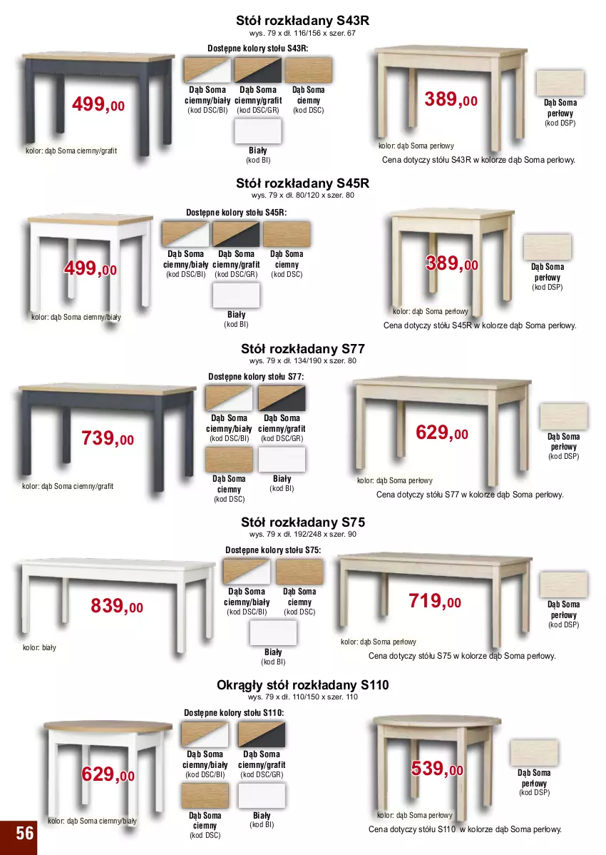 Gazetka promocyjna Bodzio - ważna 01.04 do 30.06.2024 - strona 56 - produkty: Gra, Stół, Stół rozkładany