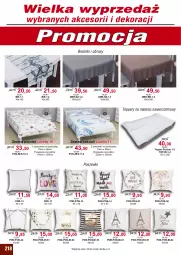 Gazetka promocyjna Bodzio - Gazetka - ważna od 30.06 do 30.06.2024 - strona 218 - produkty: Top, Por, Pościel, Poszewka, Materac, Tera, Bieżnik, Obrus