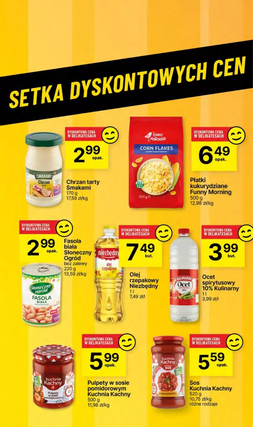 Gazetka promocyjna Delikatesy Centrum - NOWA GAZETKA Delikatesy Centrum od 20 czerwca! 20-26.06.2024 - ważna 20.06 do 26.06.2024 - strona 57 - produkty: Chrzan, Fa, Fasola, Kuchnia, Ocet, Ogród, Pulpety, Sos