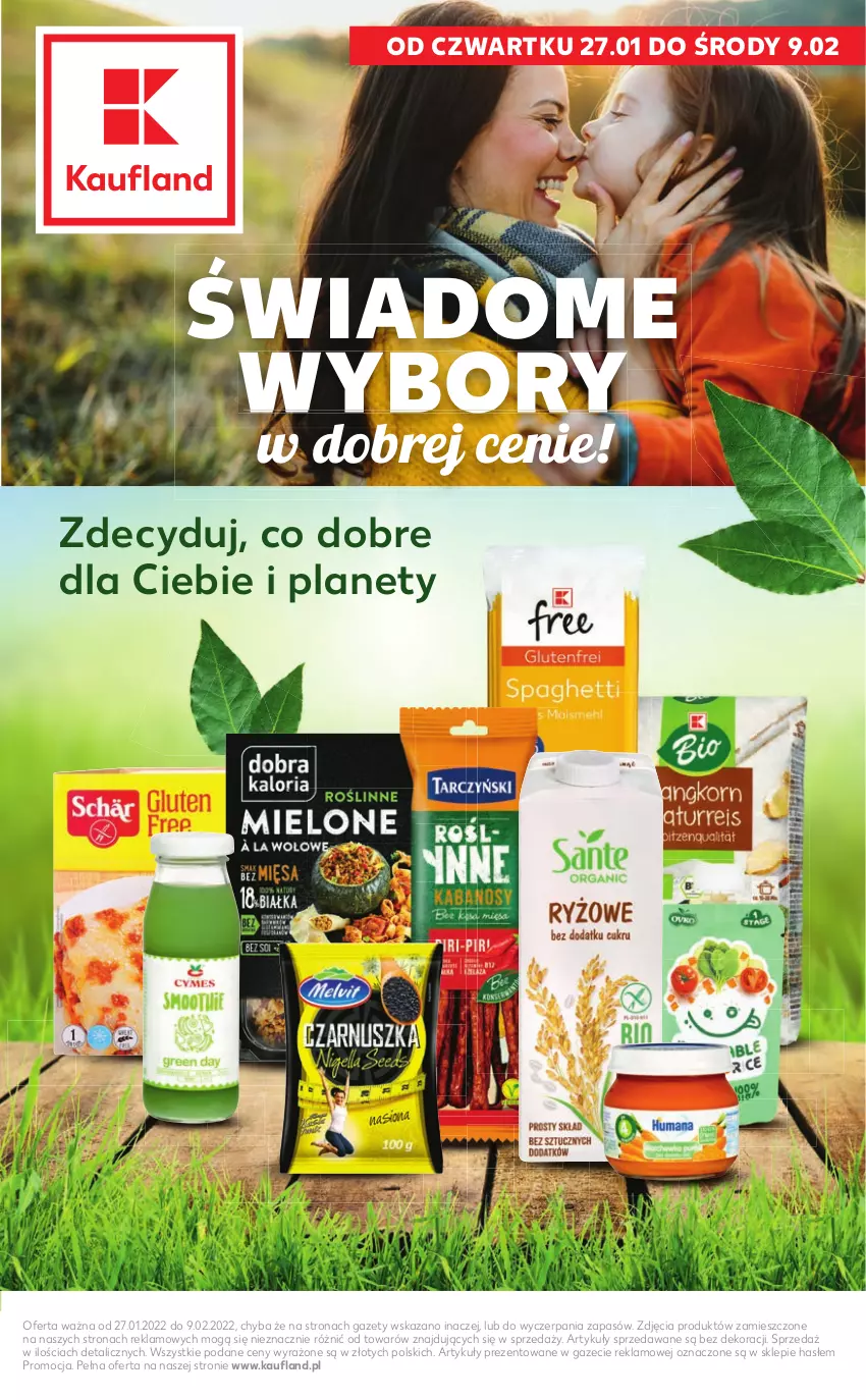 Gazetka promocyjna Kaufland - Oferta ważna  od  27.01.2022 do 09.02.2022 lub do wyczerpania zapasów - ważna 27.01 do 09.02.2022 - strona 1