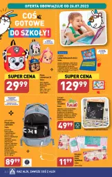 Gazetka promocyjna Aldi - Pełna oferta - Gazetka - ważna od 29.07 do 29.07.2023 - strona 34 - produkty: Top, Gry, Organizer, Piórnik, Zabawka, Plecak, Atomic, Dzieci, Pokrowiec, Kalendarz