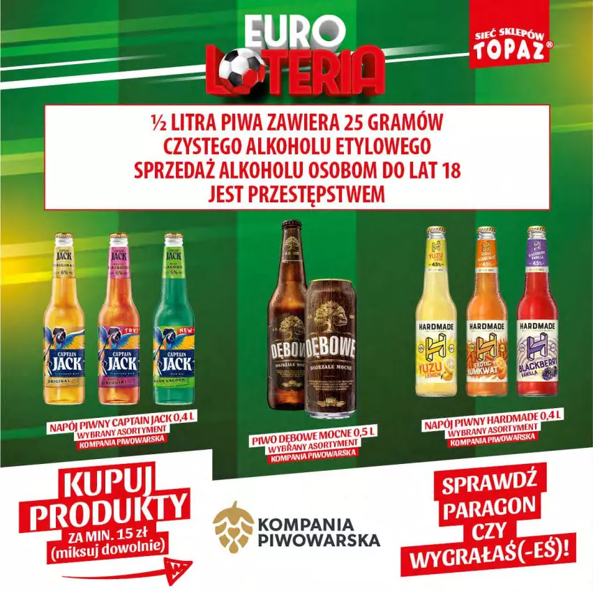 Gazetka promocyjna Topaz - Gazetka - ważna 14.06 do 07.07.2024 - strona 11 - produkty: Gra, Napój, Piwa, Piwo, Rum