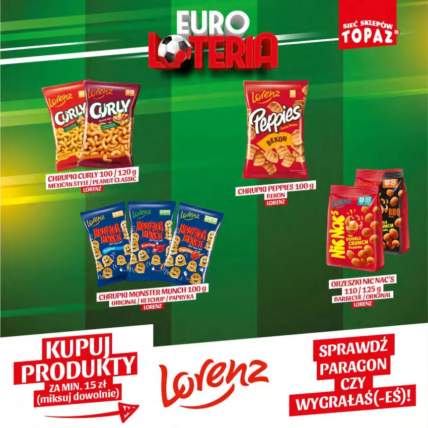 Gazetka promocyjna Topaz - Gazetka - ważna 14.06 do 07.07.2024 - strona 17 - produkty: Beko, Chrupki, Lorenz