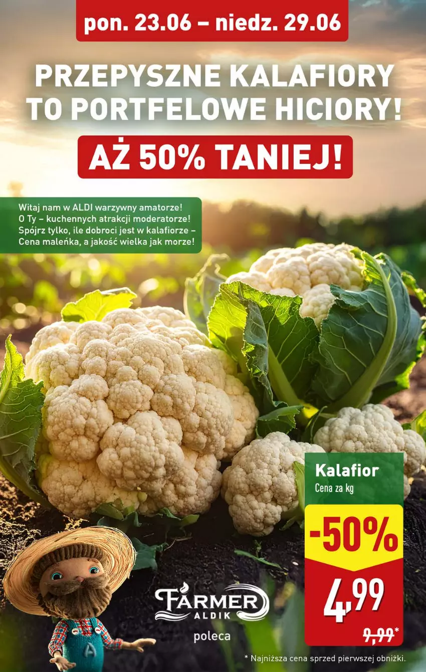 Gazetka promocyjna Aldi - Oferta weekendowa - ważna 26.06 do 29.06.2025 - strona 8 - produkty: Kalafior