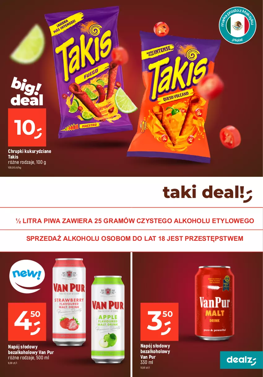 Gazetka promocyjna Dealz - MEGACEN dla domu! - ważna 07.03 do 31.03.2024 - strona 17 - produkty: Chrupki, Gra, Napój, Piwa, Piwo, Pur