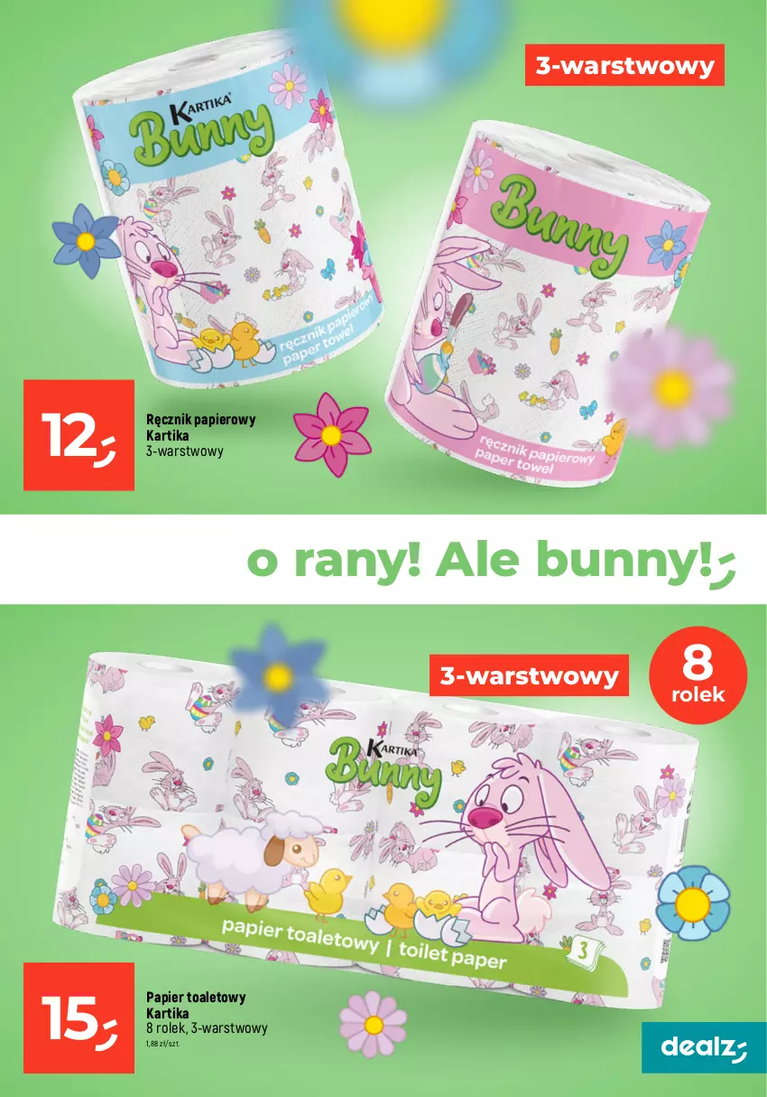 Gazetka promocyjna Dealz - MEGACEN dla domu! - ważna 07.03 do 31.03.2024 - strona 25 - produkty: Chusteczki, Papier, Papier toaletowy, Ręcznik