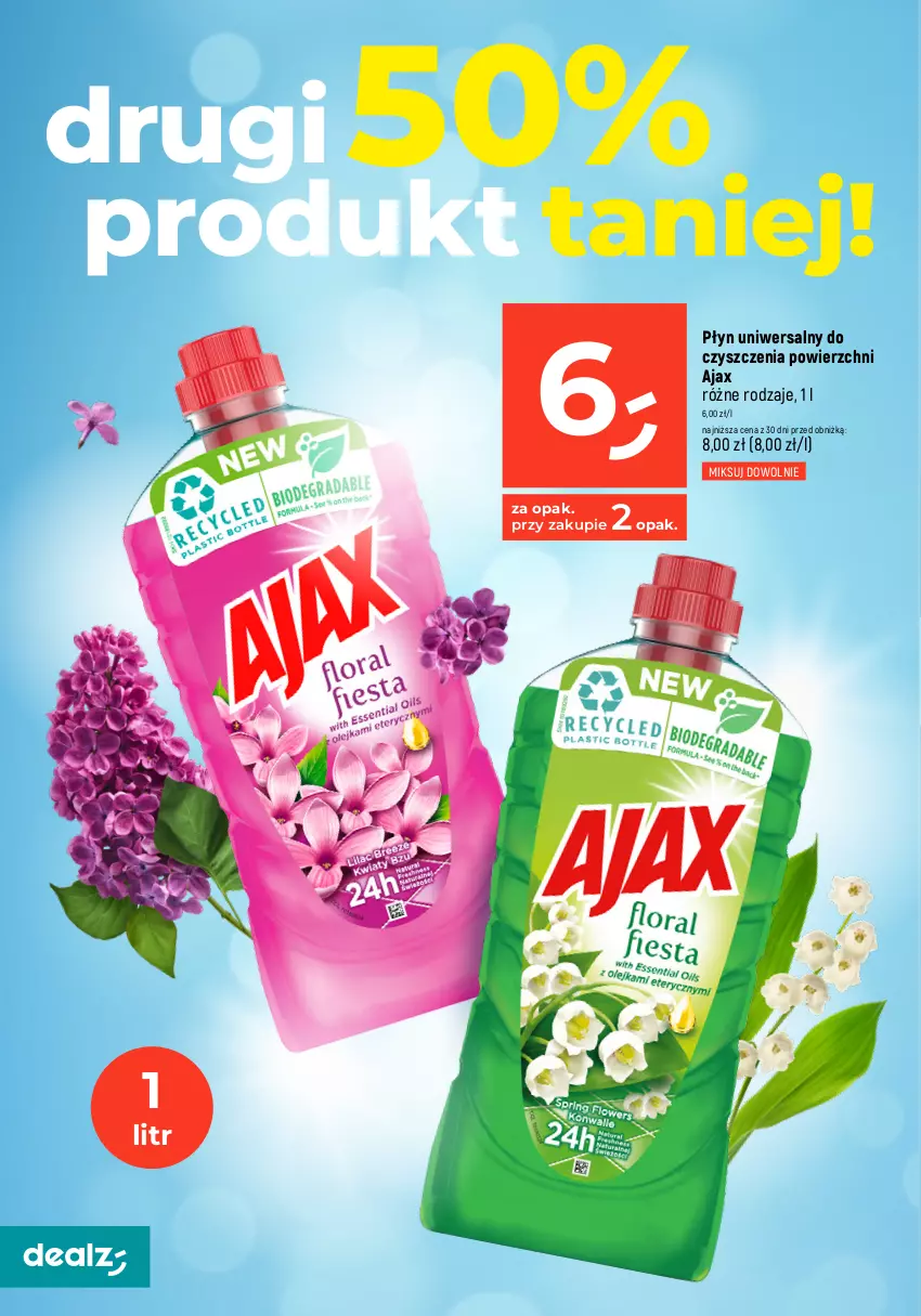 Gazetka promocyjna Dealz - MEGACEN dla domu! - ważna 07.03 do 31.03.2024 - strona 30 - produkty: Ajax, Clin, Do mycia naczyń, Fa, Fairy, Mop, Płyn do mycia, Płyn do mycia naczyń, Rama, Vileda, Zmywarki