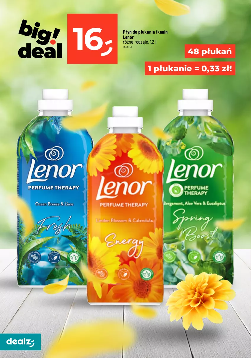 Gazetka promocyjna Dealz - MEGACEN dla domu! - ważna 07.03 do 31.03.2024 - strona 32 - produkty: Lenor, Perełki zapachowe, Płyn do płukania, Proszek do prania, Surf