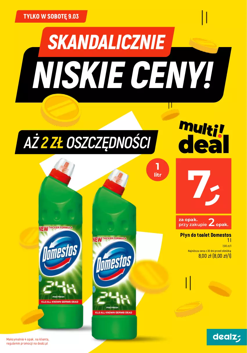 Gazetka promocyjna Dealz - MEGACEN dla domu! - ważna 07.03 do 31.03.2024 - strona 5 - produkty: Chipsy, Domestos