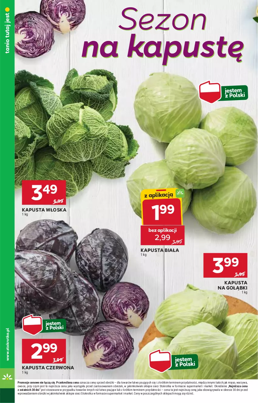 Gazetka promocyjna Stokrotka - Supermarket - ważna 18.09 do 24.09.2025 - strona 10 - produkty: Mięso, Owoce, Warzywa