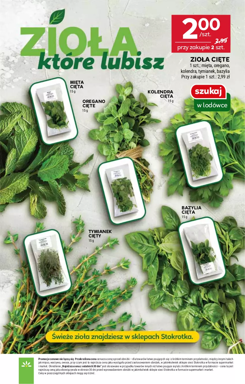 Gazetka promocyjna Stokrotka - Supermarket - ważna 18.09 do 24.09.2025 - strona 9 - produkty: Bazyl, Bazylia, HP, Kolendra, Mięta