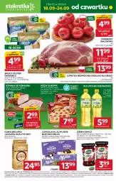 Gazetka promocyjna Stokrotka - Supermarket - Gazetka - ważna od 24.09 do 24.09.2025 - strona 1 - produkty: Krakus, Warzywa, Gra, Kawa mielona, Kawa, Dżem, Szynka, Pizza, Mleczko, Farm Milk, Czekolada, Lavazza, Owoce, Masło, Olej, Pomidory, Mięso, Milka, Fa