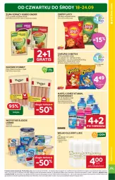Gazetka promocyjna Stokrotka - Supermarket - Gazetka - ważna od 24.09 do 24.09.2025 - strona 3 - produkty: Kurczak, Torebka, Cheetos, Warzywa, Por, Gra, Zupa, Parówki, Chipsy, Chrupki, Oshee, Owoce, Kubek, Lay’s, Napój, Olej, Mięso, Knorr, Wkład olejowy, Lisner