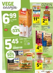 Gazetka promocyjna Intermarche - Gazetka - ważna od 17.01 do 17.01.2022 - strona 6 - produkty: Piec, Hummus, Mus, Gra, Inka, Napój roślinny, Primavika, Soligrano, Chrupki, Melvit, Burger, Prima, Pieczywo chrupkie, Pieczywo, Krem orzechowy, Napój, Fa