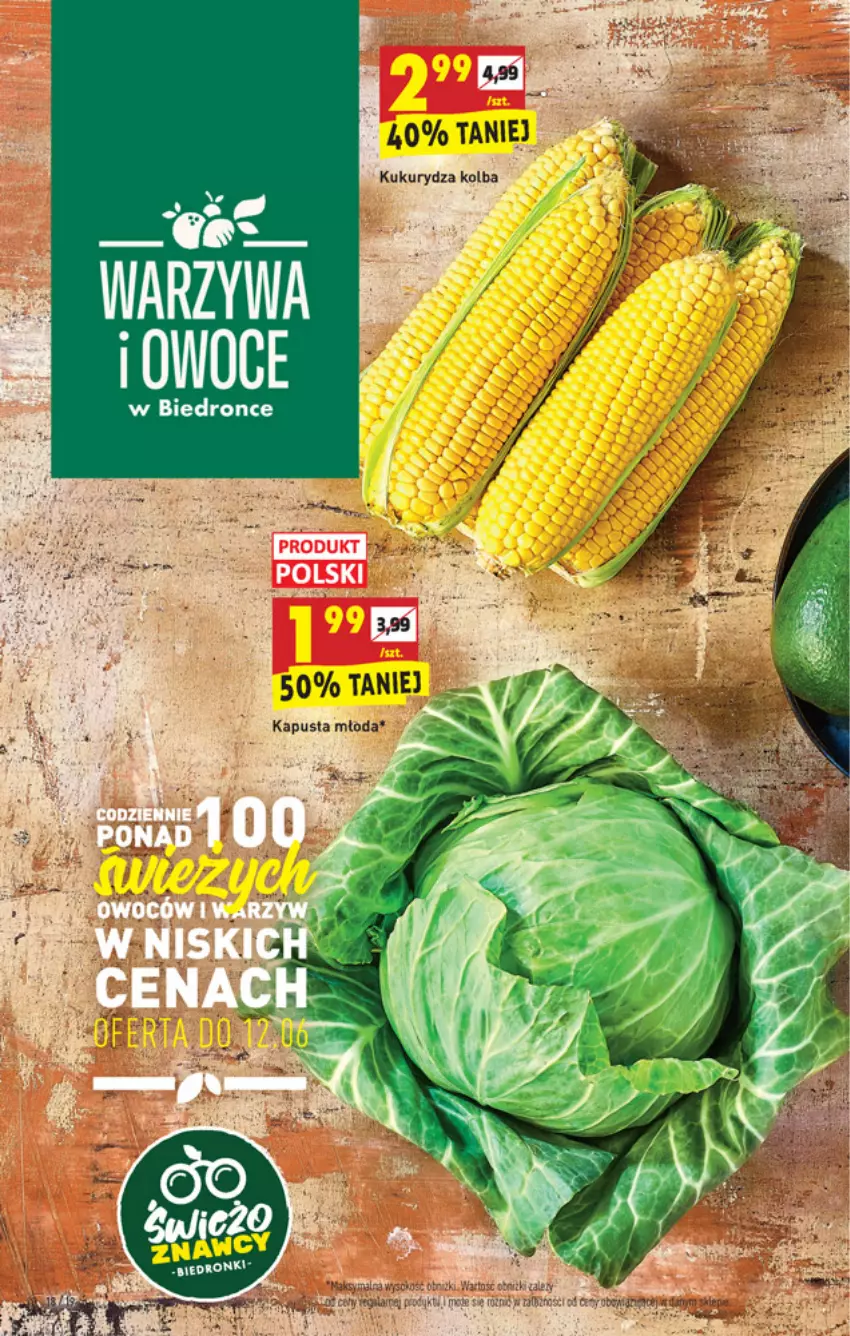 Gazetka promocyjna Biedronka - W tym tygodniu - ważna 10.06 do 16.06.2021 - strona 18 - produkty: Dron, Fa, Kukurydza, Owoce