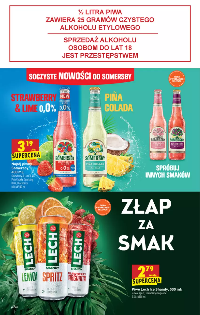 Gazetka promocyjna Biedronka - W tym tygodniu - ważna 10.06 do 16.06.2021 - strona 42 - produkty: Gra, Piwa, Piwo, Somersby