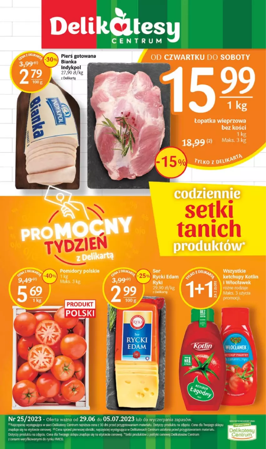 Gazetka promocyjna Delikatesy Centrum - Gazetka DC25 - ważna 29.06 do 05.07.2023 - strona 1 - produkty: Bianka, EPEE, Fa, Rum