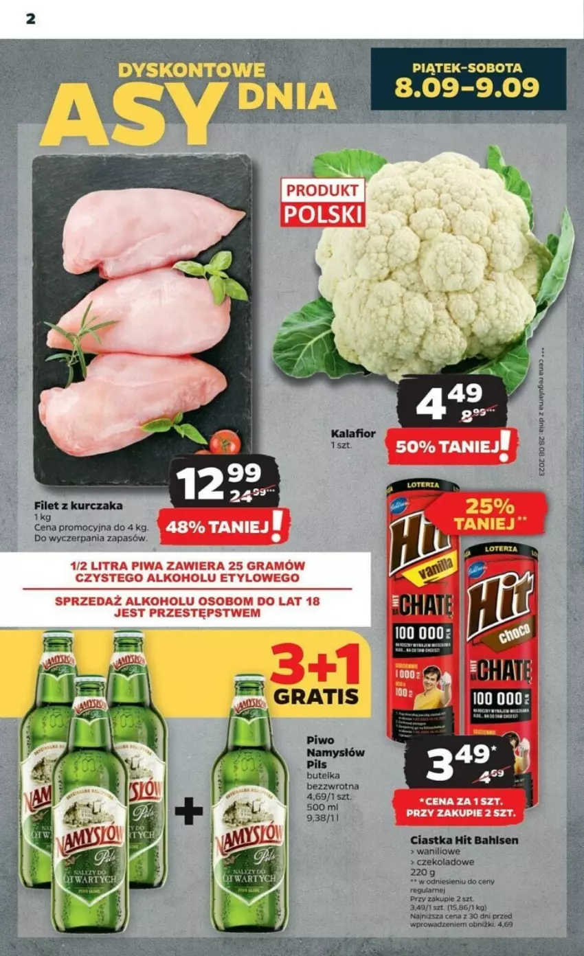 Gazetka promocyjna Netto - ważna 07.09 do 13.09.2023 - strona 9 - produkty: Ciastka, Gra, Namysłów, Piwa, Piwo