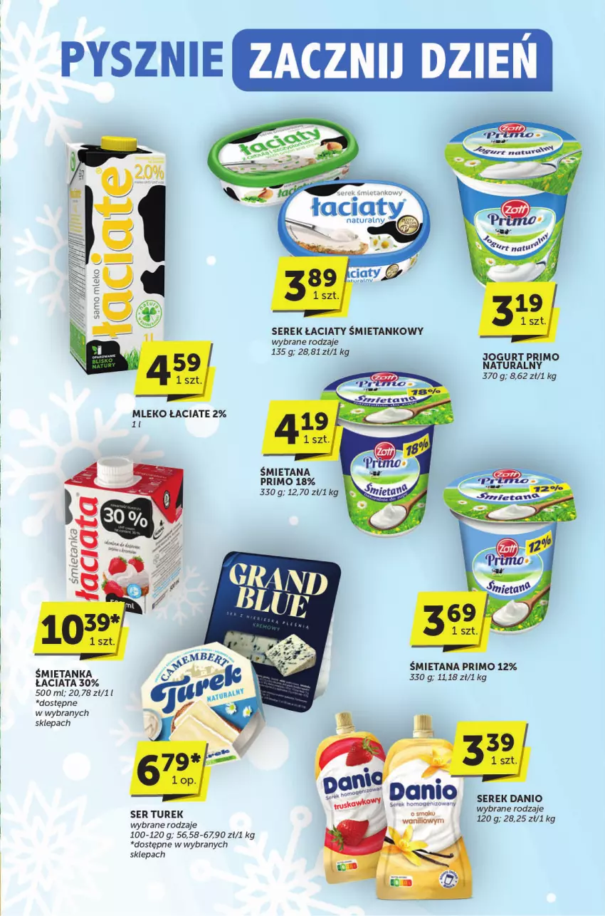 Gazetka promocyjna ABC - ważna 23.01 do 04.02.2025 - strona 3 - produkty: Danio, Fa, Jogurt, Mleko, Ser, Serek