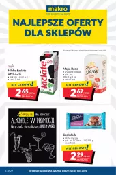 Gazetka promocyjna Makro - [Oferta promocyjna] Artykuły spożywcze i przemysłowe - Gazetka - ważna od 07.03 do 07.03.2022 - strona 1 - produkty: Mąka, Czekolada, Basia, Mąka uniwersalna, Mleko