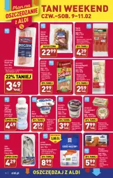 Gazetka promocyjna Aldi - Pełny katalog - Gazetka - ważna od 11.02 do 11.02.2023 - strona 18 - produkty: Petit dessert, Parówki sokoliki, Sok, Ser, Hofburger, Szynka wieprzowa, Piątnica, Sokołów, Zott, Jogurt, Parówki, Limburger, Freihofer Gourmet, Bułeczki, Szynka, Burger, Morliny, Boczek, Piekarnik, Jogurt pitny, Monte, LG