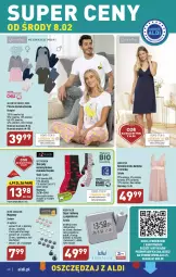 Gazetka promocyjna Aldi - Pełny katalog - Gazetka - ważna od 11.02 do 11.02.2023 - strona 28 - produkty: Koszula nocna, Budzik, Karp, Kosz, Koszula, Wełna, Zegar, Haczyk, Bateria, Piżama, Queentex, Fa