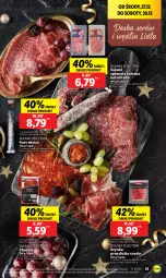 Gazetka promocyjna Lidl - GAZETKA - Gazetka - ważna od 30.12 do 30.12.2023 - strona 35 - produkty: Salami, Prosciutto, Dulano, Szynka