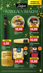 Gazetka promocyjna Lidl - GAZETKA - Gazetka - ważna od 30.12 do 30.12.2023 - strona 37 - produkty: Makaron, Ser, Deska serów, Brie, Carpaccio