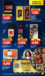 Gazetka promocyjna Lidl - GAZETKA - Gazetka - ważna od 30.12 do 30.12.2023 - strona 43 - produkty: Ryż do sushi, Ryż, Pasta wasabi, Kuchnia, House of Asia, Mata bambusowa, Sushi, Wasa, LG