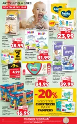 Gazetka promocyjna Kaufland - OFERTA TYGODNIA - Gazetka - ważna od 21.09 do 21.09.2022 - strona 32 - produkty: HiPP, Mus, Gerber, Pampers, Pieluchy, Majtki, Sinlac, O nas, Bebiko, Chusteczki, Danie dla dzieci, Dzieci, Pieluchomajtki, Waga, Mleko dla dzieci, Olej, Nestlé, Mleko