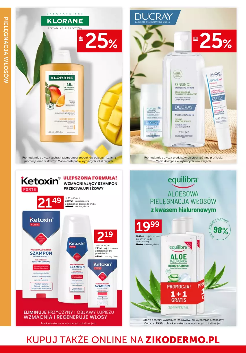 Gazetka promocyjna Ziko - Gazetka Ziko Dermo - ważna 26.11 do 10.12.2025 - strona 28 - produkty: Pielęgnacja włosów, Szampon