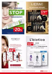 Gazetka promocyjna Ziko - Gazetka Ziko Dermo - Gazetka - ważna od 10.12 do 10.12.2025 - strona 9 - produkty: Krem do twarzy, Ser, Rum, L'Biotica, Lierac, Serum, Mars, Krem pod oczy, Kosmetyczka
