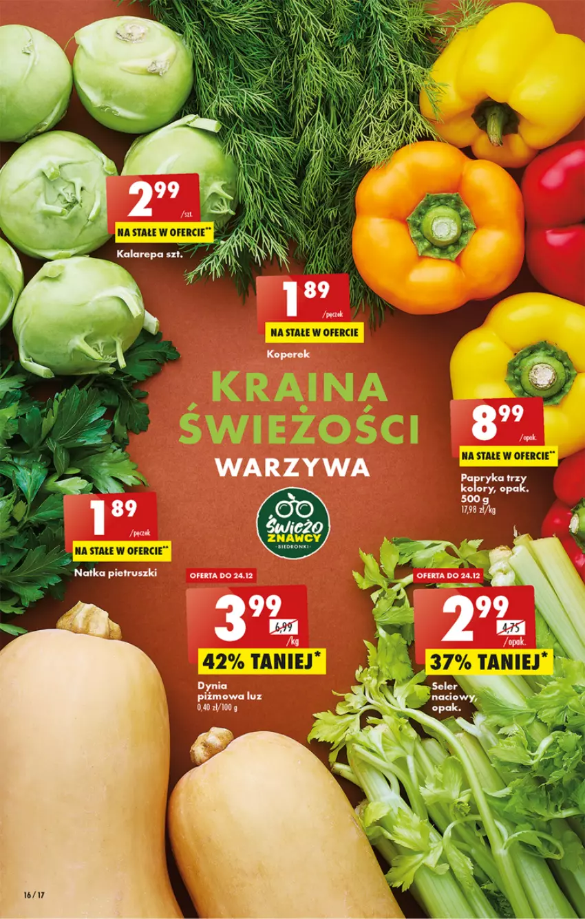 Gazetka promocyjna Biedronka - Gazetka - Biedronka.pl - ważna 22.12 do 28.12.2022 - strona 16 - produkty: Natka pietruszki, Warzywa