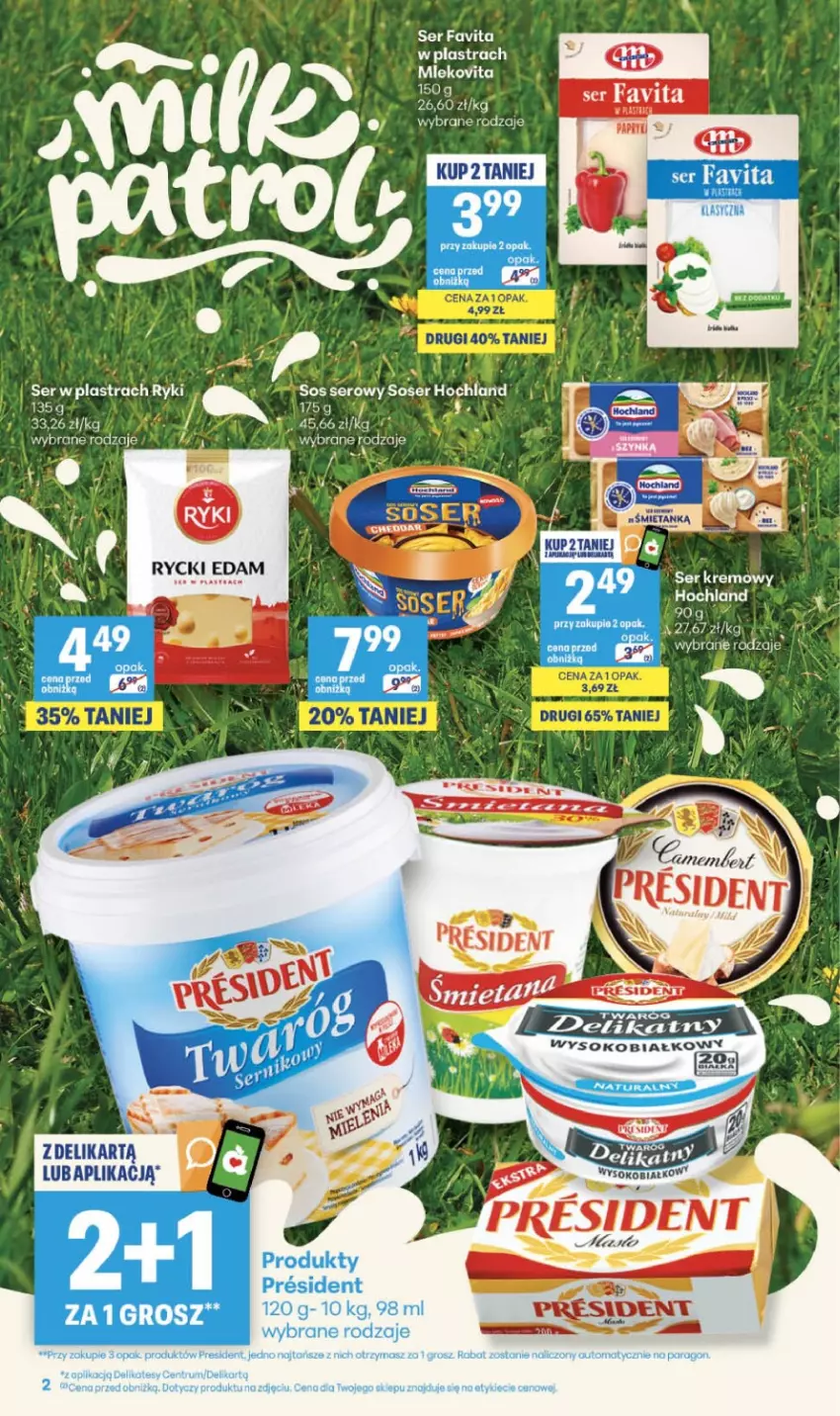 Gazetka promocyjna Delikatesy Centrum - Franczyza DC39 Czwartek - ważna 24.09 do 30.09.2026 - strona 2 - produkty: Edam, EPEE, Fa, Favita, Por, Rycki Edam, Ryż, Ser, Sok, Sos