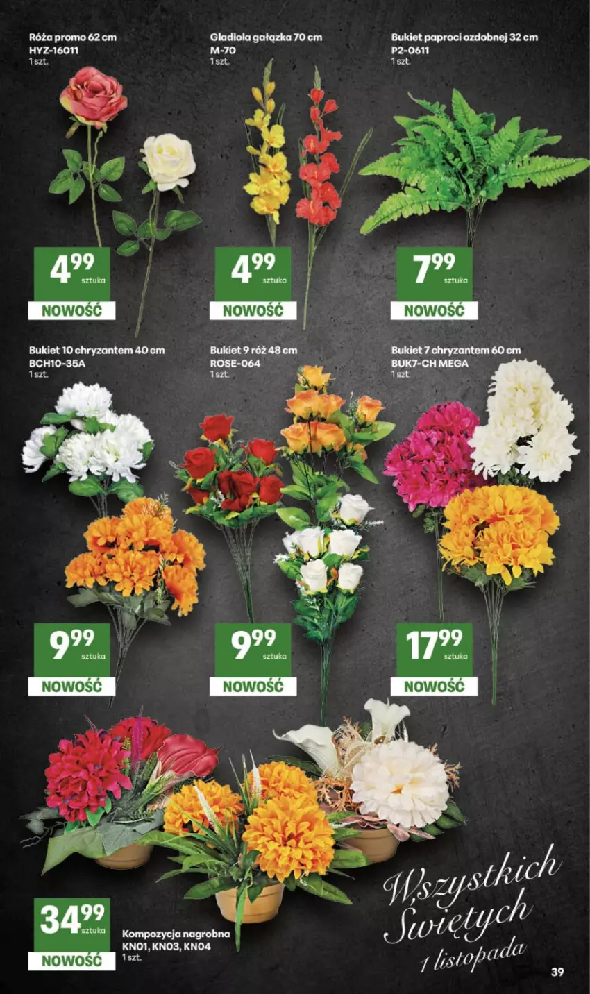 Gazetka promocyjna Delikatesy Centrum - Franczyza DC39 Czwartek - ważna 24.09 do 30.09.2026 - strona 39 - produkty: Bukiet