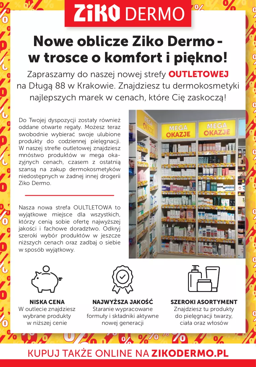 Gazetka promocyjna Ziko - Gazetka Ziko Dermo - ważna 12.12 do 26.12.2024 - strona 14 - produkty: Fa, Koc, O nas, Regał, Tera