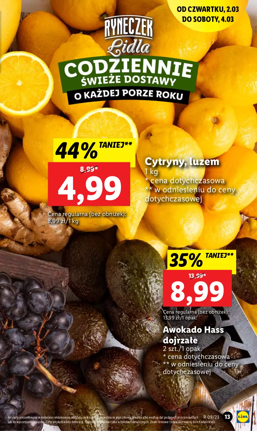 Gazetka promocyjna Lidl - GAZETKA - ważna 02.03 do 04.03.2023 - strona 15 - produkty: Cytryny