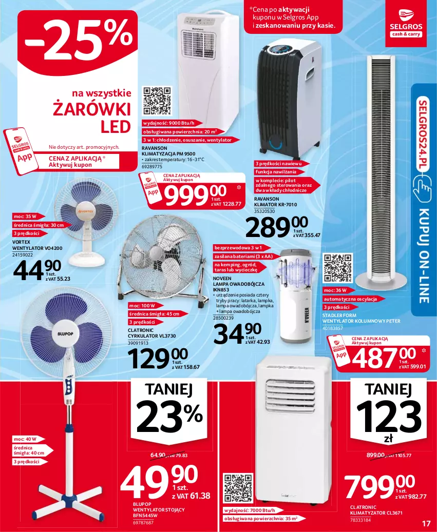 Gazetka promocyjna Selgros - Oferta przemysłowa - ważna 08.07 do 21.07.2021 - strona 17 - produkty: Bateria, Lampa, LANA, Latarka, LG, Ogród, Silan, Tarka