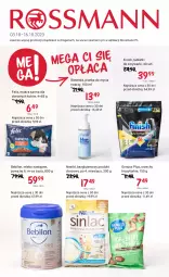 Gazetka promocyjna Rossmann - 3 października - Gazetka - ważna od 16.10 do 16.10.2023 - strona 1 - produkty: Mokra karma, Finish, Bielenda, Tablet, Pianka do mycia twarzy, O nas, Felix, Zmywarki, Genuss Plus, Tabletki do zmywarki, Nestlé, Mleko, BEBILON