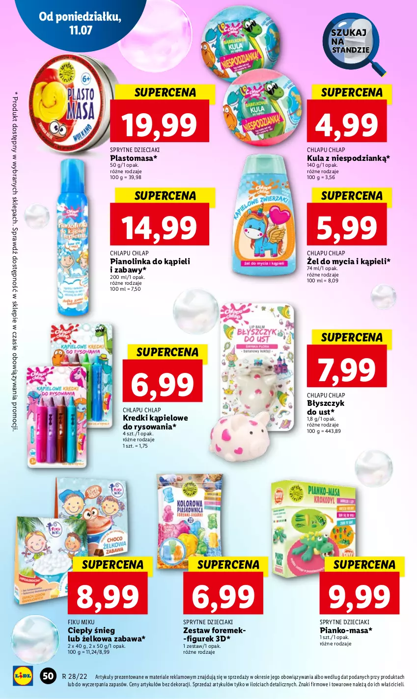 Gazetka promocyjna Lidl - GAZETKA - ważna 11.07 do 13.07.2022 - strona 50 - produkty: Błyszczyk do ust, Dzieci, Inka