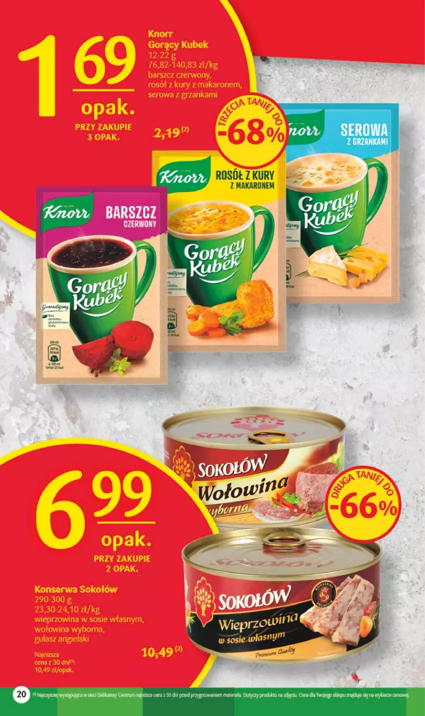 Gazetka promocyjna Delikatesy Centrum - Gazetka DC22 - ważna 07.06 do 14.06.2023 - strona 20 - produkty: Makaron, Rosół, Rum